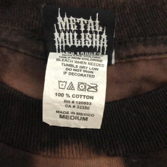 Metal Mulisha Tye dye T-shirt - Picture 3 of 7